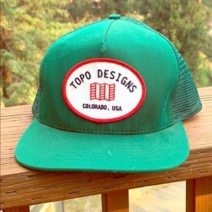 TOPO DESIGNS trucker hat